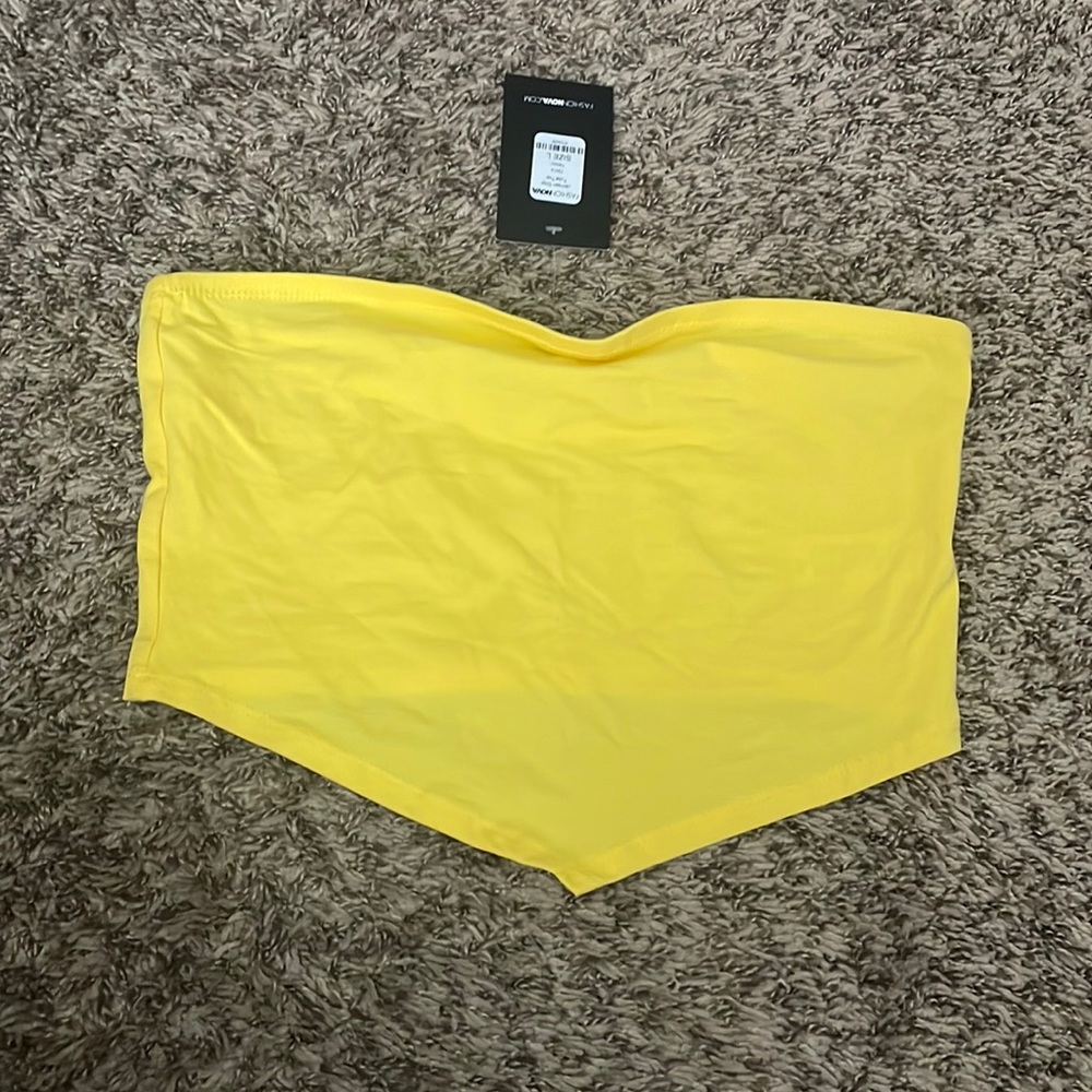 Crop Tube Top 💛
